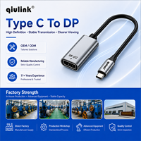 Cable Adaptador USB C a DisplayPort Hembra 4K, Convertidor Tipo C a DP para MacBook, Laptop, Monitor, Proyector