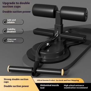 Supporto per Addominali in ABS Regolabile con Ventosa, Fissaggio per Piedi, per <span class=keywords><strong>Esercizi</strong></span> Muscolari e Crunch - Product Image 5