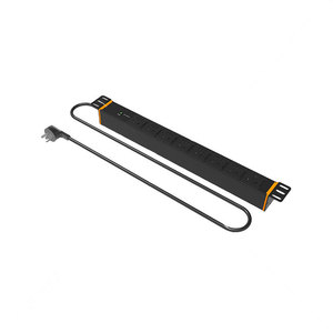 ชุดจ่ายไฟ PDU อเนกประสงค์ 8 ช่อง 2500W ขนาด 1U สำหรับติดตั้งบนแร็ค 19 นิ้ว พร้อมสวิตช์หลัก - Product Image 6