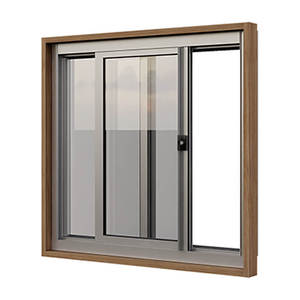 Fenêtres coulissantes modernes en aluminium certifiées AWA et WERS pour salle de bain et véranda, avec isolation thermique, fenêtres en aluminium pour salle de bain - Product Image 2