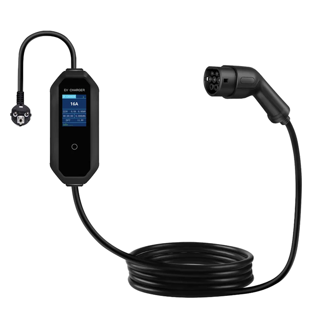Popular OEM Option New Condition 16A 1Phase 3.5KW AC Type Portable EV Charging Station with 7KW Output Power