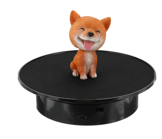 electric rotating gear stand for light box