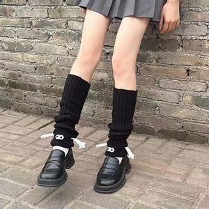 Calentadores de Piernas para Mujer, de Algodón, Color Sólido, para Mantener el Calor en Otoño e Invierno, Calcetines Deportivos para Jóvenes de 18 a 40 Años, para Baloncesto - Product Image 4