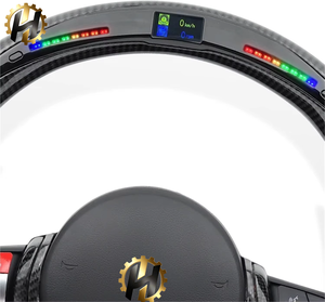 Setir Kemudi Serat Karbon LED <span class=keywords><strong>M</strong></span> Sport Kustom untuk BMW F06/F10-F11/F20-F36/F80-F87/M2-M6 Style 02-M3 - Product Image 5