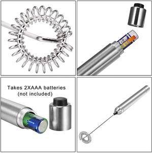 Fouet Électrique à <span class=keywords><strong>Lait</strong></span> en Acier Inoxydable <span class=keywords><strong>de</strong></span> Haute Qualité - Product Image 3