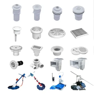 Ensemble complet d'équipements de piscine pompe filtrante et accessoires de piscine