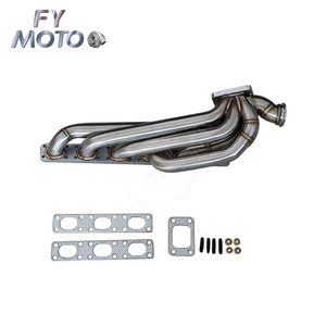 Turbo Header para <span class=keywords><strong>BMW</strong></span> E36 <span class=keywords><strong>320I</strong></span> 323i 325i M3 S50 M50 M52 S50 S52 <span class=keywords><strong>1992</strong></span>- 1998 T3 brida de acero al carbono - Product Image 2