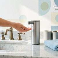 Distributeur de savon automatique intelligent à capteur USB en acier inoxydable pour cuisine et salle de bain, style occidental de luxe, fabricant direct ODM OEM