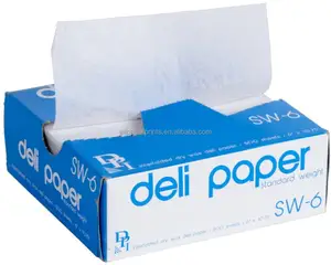Dispenser Box, Interfolded Food and Deli Dry Wrap Wax Paper