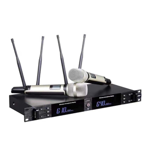 Sistema <span class=keywords><strong>de</strong></span> micrófono inalámbrico profesional QLXD, <span class=keywords><strong>pantalla</strong></span> LED grande Digital, SKM9000, 200 canales, 2 portátiles, SKM 9000, Audio <span class=keywords><strong>y</strong></span> <span class=keywords><strong>sonido</strong></span> - Product Image 3