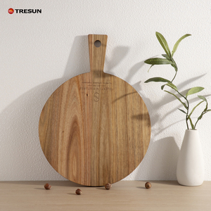 Acacia Wood Cutting Board Solid Wood Charcuterie Board Outdoor <b>Camping</b> Cheese Fruit Meat Dishwasher Chopping Block - Product Image 5