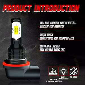 HS5X LED motosiklet far 12V 2000LM beyaz Hi <span class=keywords><strong>Lo</strong></span> ışık - Product Image 2