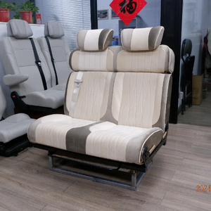 Siège de van en cuir de luxe AutoLiuMa, transformable en lit, inclinable à 180°, réglable électriquement, taille personnalisable, vente en gros d'usine - Product Image 1