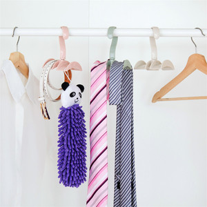 Porte-sacs rotatif à 360° pour penderie, organisateur de rangement pour chapeaux, sacs, ceintures, cravates et foulards, crochets de suspension pour la maison - Product Image 3