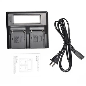 Sony-cargador de batería para cámara de acción <span class=keywords><strong>Universal</strong></span>, pantalla <span class=keywords><strong>LCD</strong></span> Dual <span class=keywords><strong>Digital</strong></span>, cargador de batería para cámara - Product Image 2