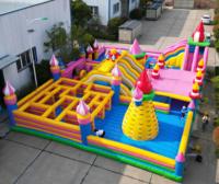 Offre Spéciale parcours d'obstacles de château gonflable commercial extérieur à grande échelle jeux gonflables de haute qualité ventes directes d'usine