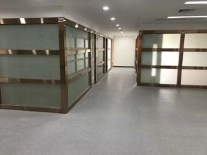 Écran en acier inoxydable à miroir Design creux géométrique minimaliste Partition d'entrée de salon moderne transmettant la lumière - Product Image 3