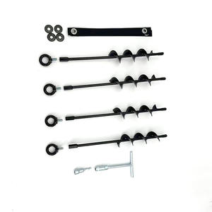 Kit d'ancrage robuste pour chien de compagnie, piquet de fixation au sol, kit d'ancrage pour <span class=keywords><strong>trampoline</strong></span> - Product Image 4