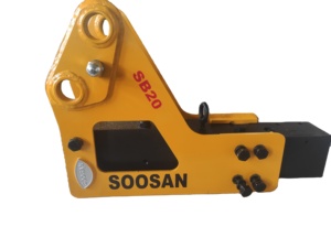 Martillo hidráulico SOOSAN SB20 Tipo lateral adecuado para excavadoras 1,2-3 toneladas Perfecto para trabajos de demolición - Product Image 2