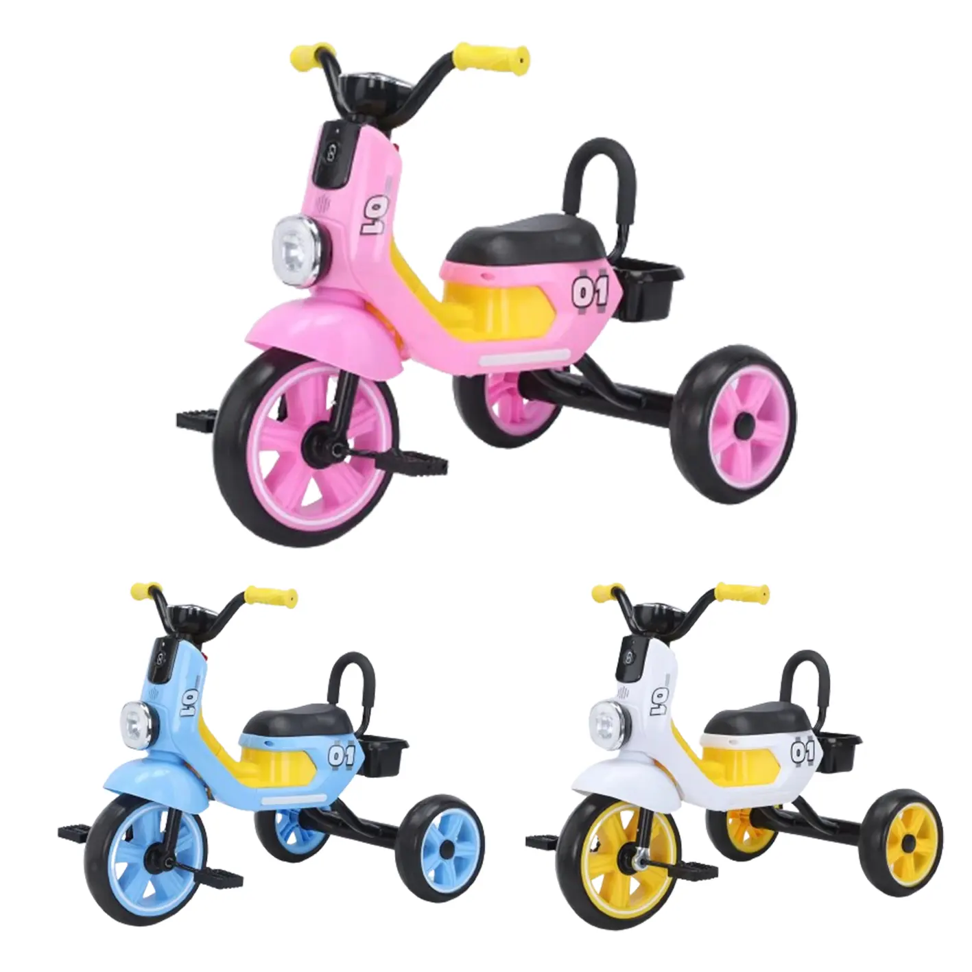 Factory Simple Kids 3-Rad-Trike für 3-6 Jahre altes Baby-Pedal-Dreirad
