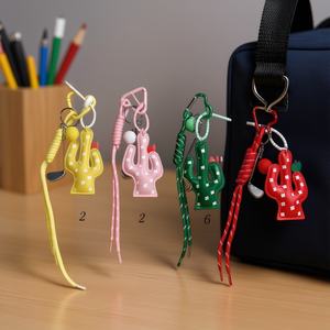 Porte-clés Cactus LlaverO 48368 en PVC et alliage de zinc, cadeau promotionnel portable - Product Image 2