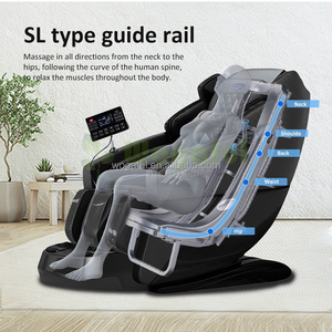 Cao cấp thông minh 4D sang trọng ghế massage tùy chỉnh để sử dụng nhà cho trung niên người cao tuổi cơ thể di động viên nang ứng dụng - Product Image 3