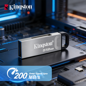   Memoria USB DTKN de 200 MB/s con Diseño de Anillo Colgante, Unidad Flash USB 3.2 de Aleación de Zinc - Product Image 2