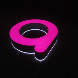 3D Ánh Sáng Lên Acrylic Dấu Hiệu Được Chiếu Ngoài Trời Quảng Cáo <span class=keywords><strong>led</strong></span> frontlit và backlit dấu thư - Product Image 5