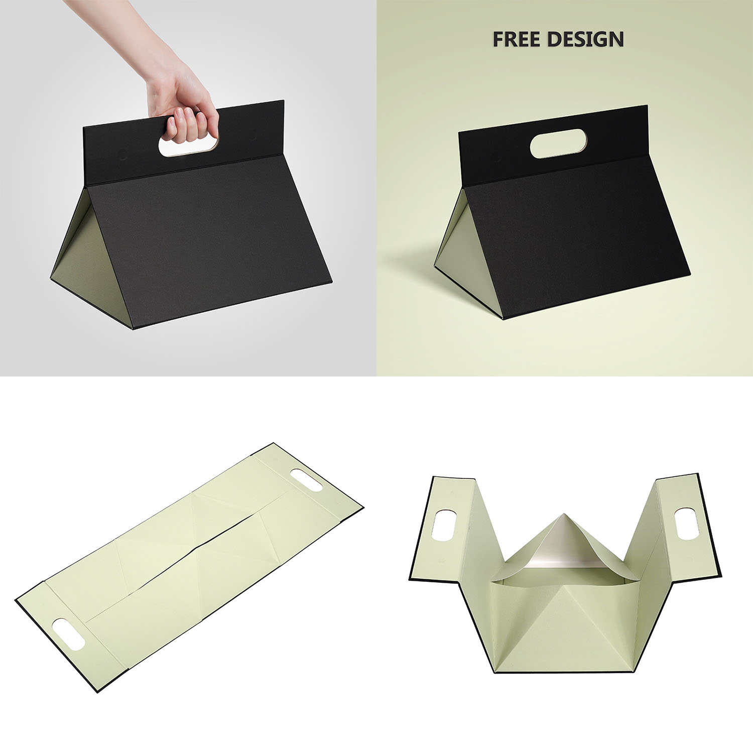 Caja plegable especial