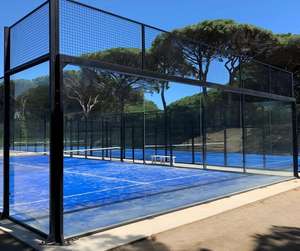 Pista de Pádel EXITO con Techo Desmontable, Pista de Pádel Super Panorámica para Interiores y Exteriores - Product Image 5