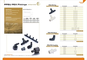 Muestra Gratuita de Adaptador Macho PPSU <span class=keywords><strong>PEX</strong></span> para Sistemas de Rociadores de Agua Fría/Caliente, Accesorios de Tubería, Conexión a Presión Hydroform, 25 Años de Garantía - Product Image 3