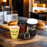 Gobelets en papier jetables à paroi simple, personnalisables avec logo, qualité alimentaire, pour café à emporter, de 4oz à 22oz – Meilleures ventes