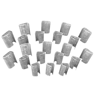 GZLDB Plastic Steel Buckle 1208 1608 1908 PET <b>Strapping</b> Band Special Buckle Electroplated Metal Fastener - Product Image 5