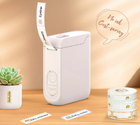 Portable pour Bluetooth Mini étiqueteuse sans fil imprimante à papier thermique petit bureau maison école autocollant Machine d'impression