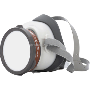 Vente en gros du modèle 1201 : Ensemble respirateur <span class=keywords><strong>demi</strong></span>-<span class=keywords><strong>masque</strong></span> TPE avec écran facial, <span class=keywords><strong>masque</strong></span> de protection <span class=keywords><strong>respiratoire</strong></span> réutilisable - Product Image 5
