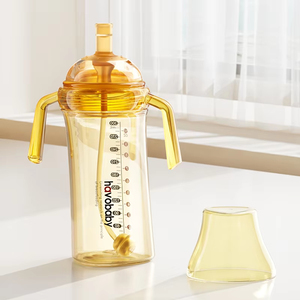 Productos Ecológicos para Bebés al por Mayor, Biberones Antiderrames con Bola de Gravedad, Libres de BPA, Botella de Agua para Alimentación Infantil - Product Image 6