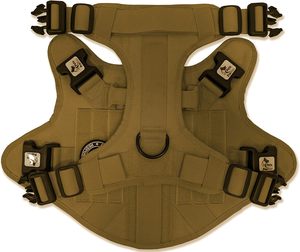 Échantillon gratuit Gilet tactique pour chien avec poignée et boucle en métal pour grands chiens, gilet adaptable pour la formation en randonnée - Product Image 1