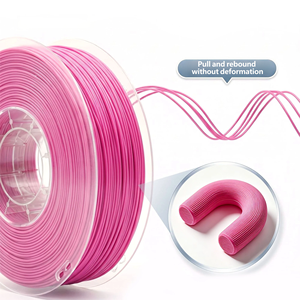 เส้นพลาสติก TPU Matte 80A สำหรับเครื่องพิมพ์ 3 มิติ ยืดหยุ่น ทนทานต่อแรงกระแทก เรียบเนียน ไม่ติดขัด ไม่เป็นเส้น ไม่โก่งงอ ตัวอย่าง 200 กรัม - Product Image 6