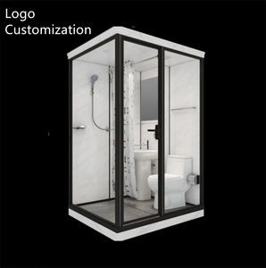 La <span class=keywords><strong>cabine</strong></span> de toilette MESA comprend une salle de bain <span class=keywords><strong>douche</strong></span> modulaire préfabriquée avec étagère - Product Image 4