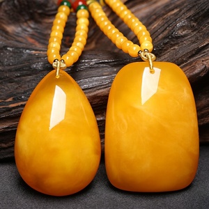 LANGYUE Ciondoli in <span class=keywords><strong>Ambra</strong></span> <span class=keywords><strong>Naturale</strong></span> all'Ingrosso 10mm 15-50 Grammi Qualità Perfetta per Creazione di Gioielli - Product Image 5