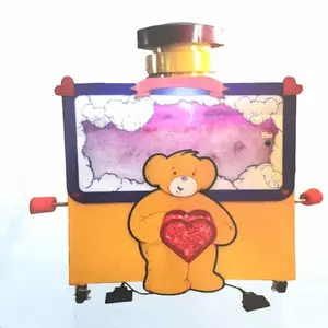 Машина для наполнения плюшевых игрушек, машина для производства медведя Тедди