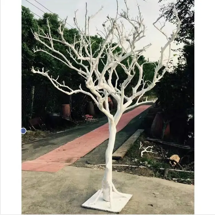 Albero di gioielli con albero secco disegno di fantasia realistico ramo di albero secco artificiale per la decorazione di nozze