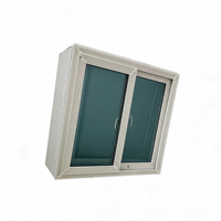 Fenêtre coulissante en PVC/UPVC sur mesure, double vitrage Low-E, insonorisée, à économie d'énergie, pour maison