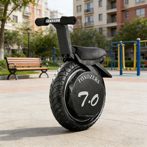 XP Ride TOXOZERS 7.0 Monociclo Eléctrico con Manillar, Monopatín Eléctrico Todoterreno para Adultos, Scooter Autoequilibrado para Desplazamientos, Max - Product Image 4
