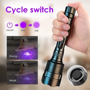 UniqueFire UF- UV500 alta potencia 5 LED 25W 395NM haz fuerte ultravioleta <span class=keywords><strong>UV</strong></span> lámpara de antorcha de luz negra - Product Image 5