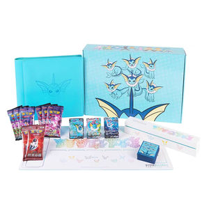 Boîte cadeau originale Pokémon chinoise Eevee <span class=keywords><strong>GX</strong></span> Advanced, Jolteon, Flareon, Vaporeon, boîte de collection de cartes à collectionner scellée exclusive - Product Image 4