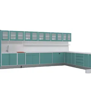 Krankenhaus steriler Arzneimittelschrank mit Elektrolytbrettbehandlung Stahl-Recyclingtisch für westliche Medizin für den Recyclingraum