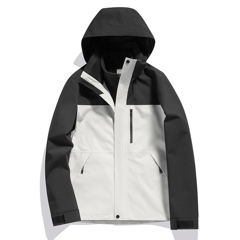 Black spliced with white