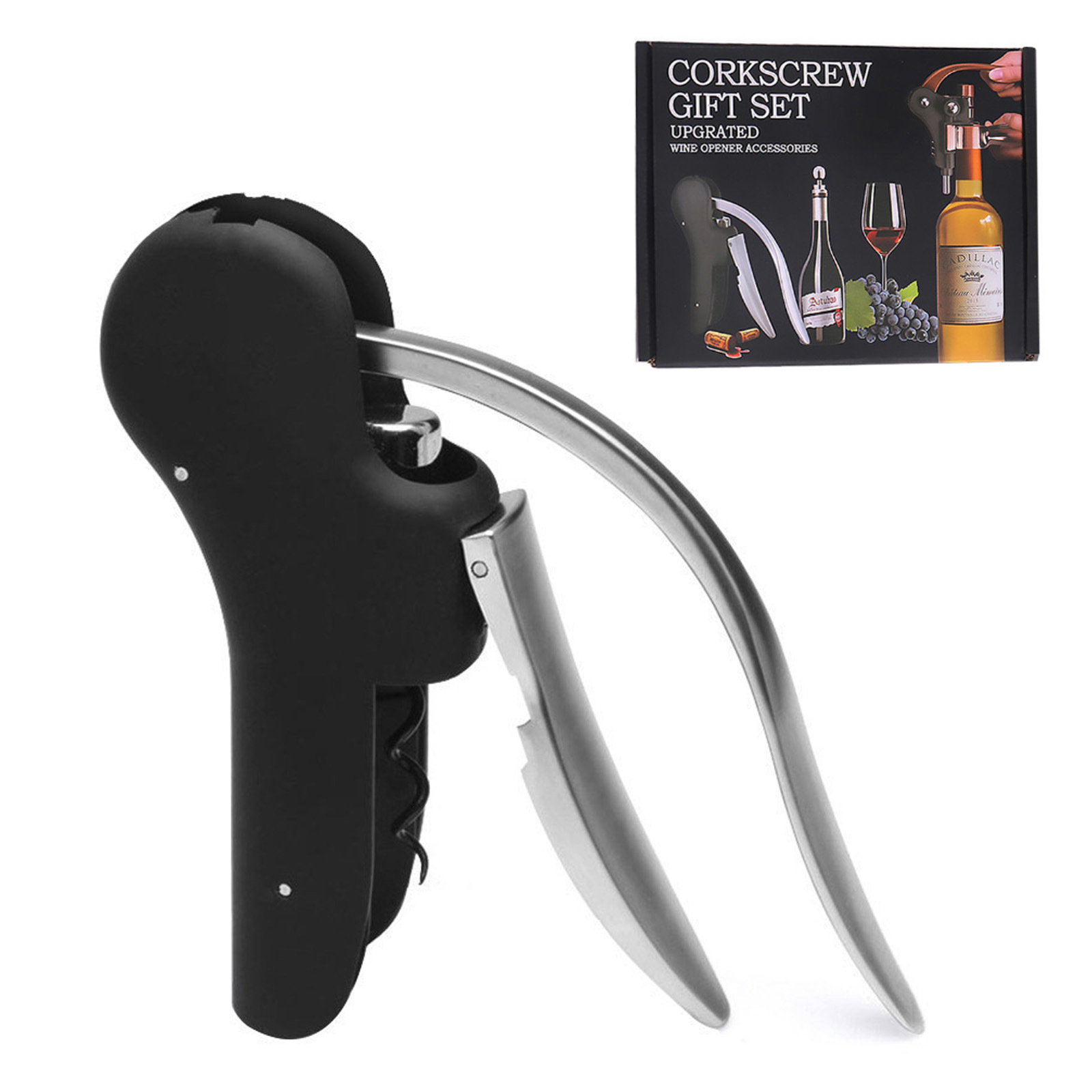 Black goose head bottle opener-color box