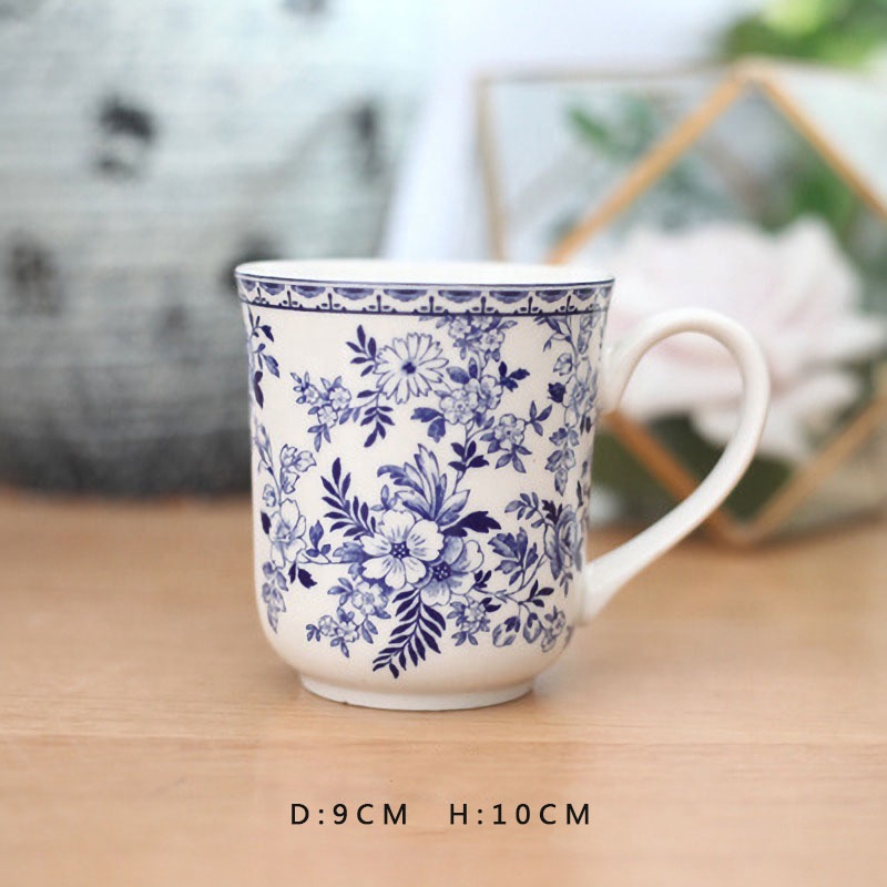 tasse bleue